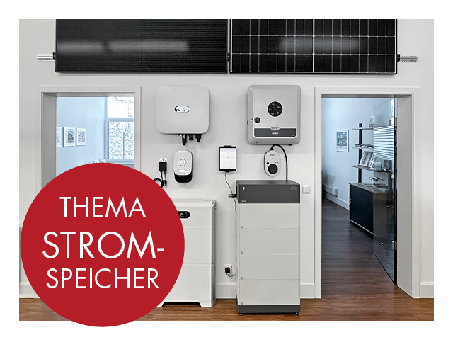 Stromspeichertechnologie für PV-Anlagen