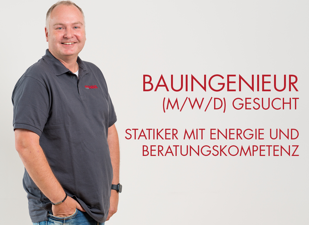 Bauingenieur gesucht